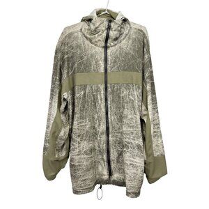 MARITHÉ + FRANÇOIS GUIBAUD Oversized Green White Designer‎ Jacket sz L